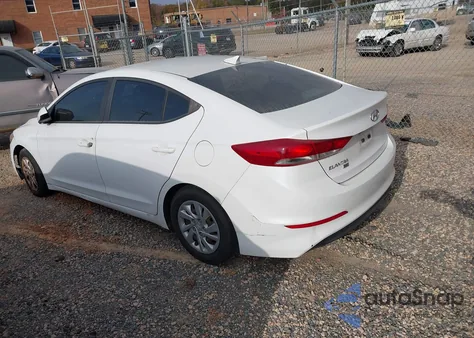 2017 Hyundai Elantra Se z USA, uszkodzony, nr VIN 5NPD74LF4HH185074